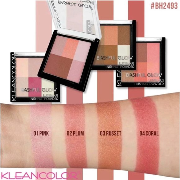 Kleancolor - Bashful Glow Luminous Finishing Powder - # 01 Pink - Picture 4 of 8